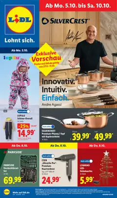 Vorschau von dem Prospekt des Geschäftes Lidl, gültig ab dem 05.10.2026