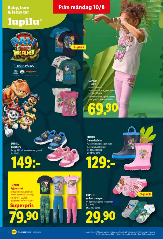 Nytt Lidl reklamblad från 10/08