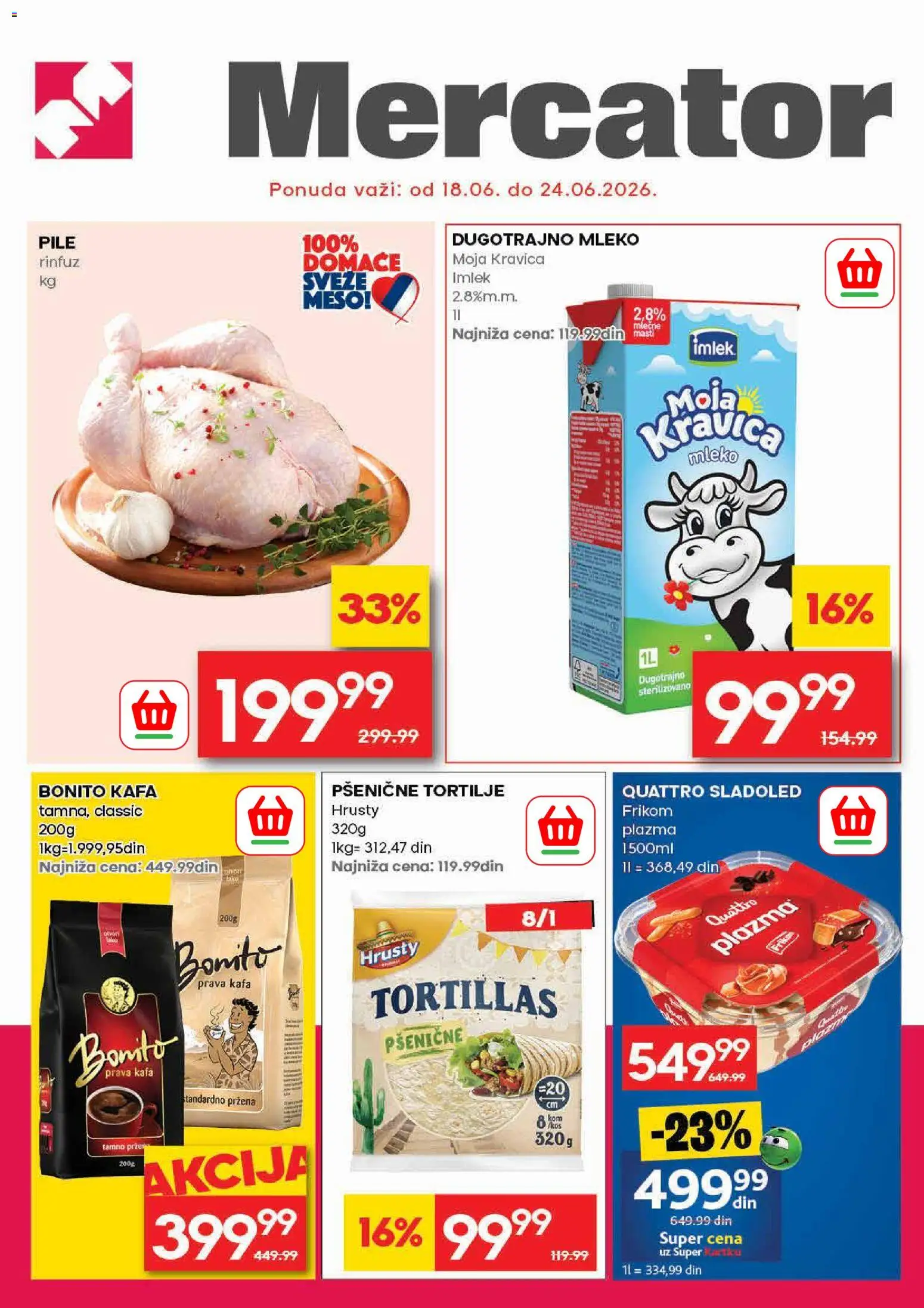 Pregled Mercator kataloga - važi od 18.06.2026
