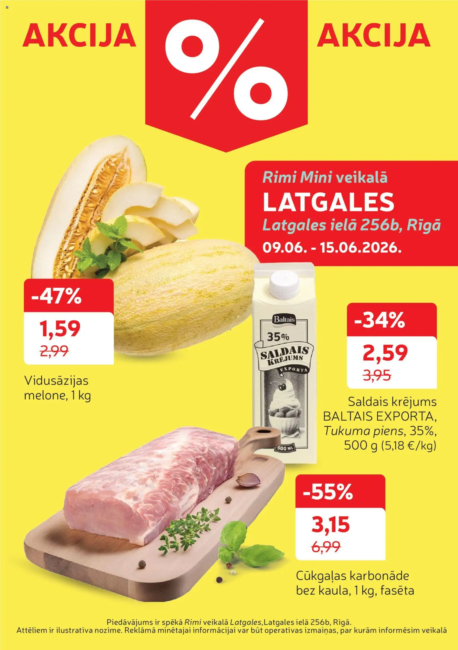 Skatīt Rimi akciju bukletu, derīgs no 09.06.2026.
