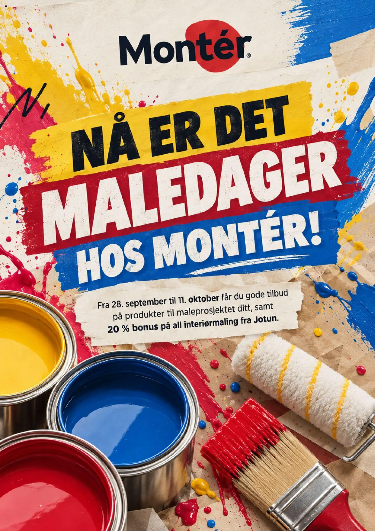Forhåndsvis Montér kundeavis fra butikk Montér gyldig fra 06/10/2026
