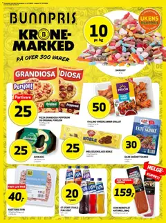 Forhåndsvis Bunnpris kundeavis fra butikk Bunnpris gyldig fra 19/10/2026