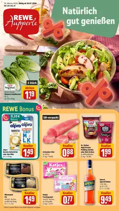Vorschau von dem Prospekt des Geschäftes Rewe, gültig ab dem 20.07.2026