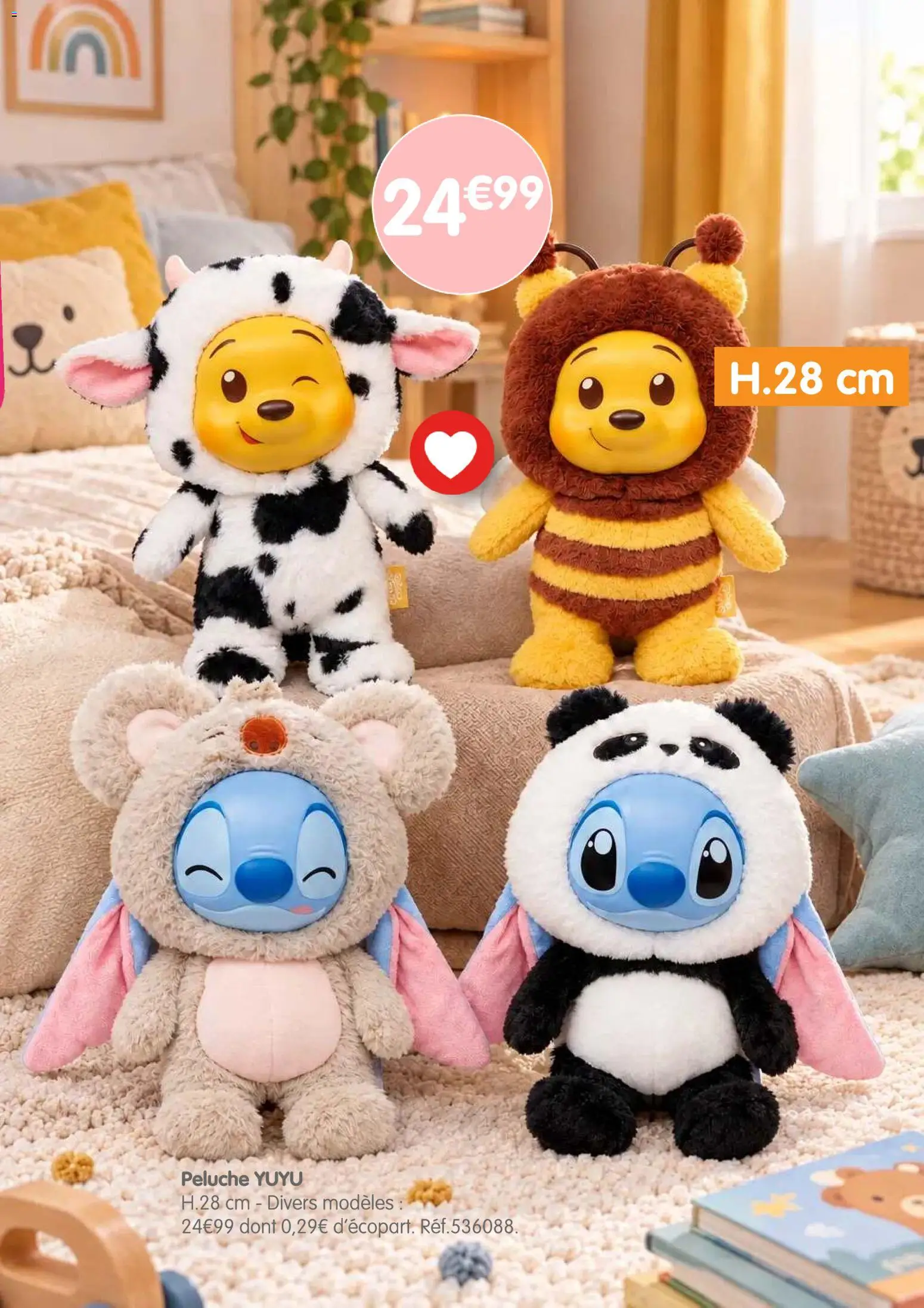 Prévisualisation de B&M catalogue Pays des jouets du magasin B&M formulaire valide 28/10/2026 - Peluche