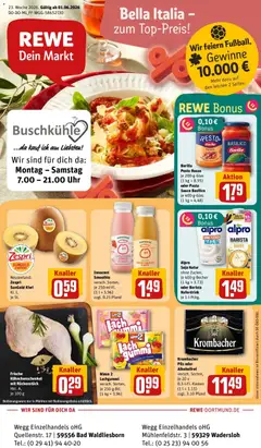 Vorschau von dem Prospekt des Geschäftes Rewe, gültig ab dem 01.06.2026