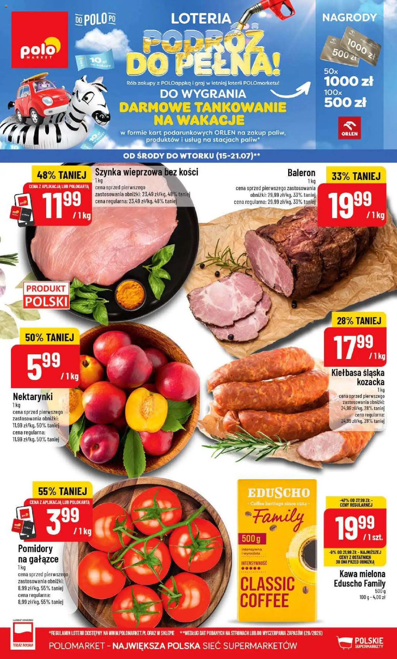 Pogląd gazetki "POLOmarket gazetka" ze sklepu POLOmarket ważnej od 15.07.2026