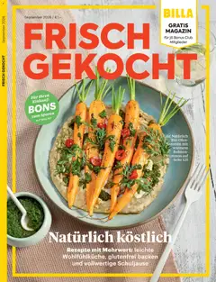 Billa AT - Frisch Gekocht Magazin megtekintése, amely érvényes 2026.09.01.-től