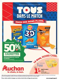 Prévisualisation de Auchan Folder / Publicité du magasin Auchan formulaire valide 02/06/2026