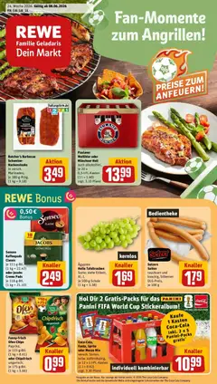 Vorschau von dem Prospekt des Geschäftes Rewe, gültig ab dem 08.06.2026