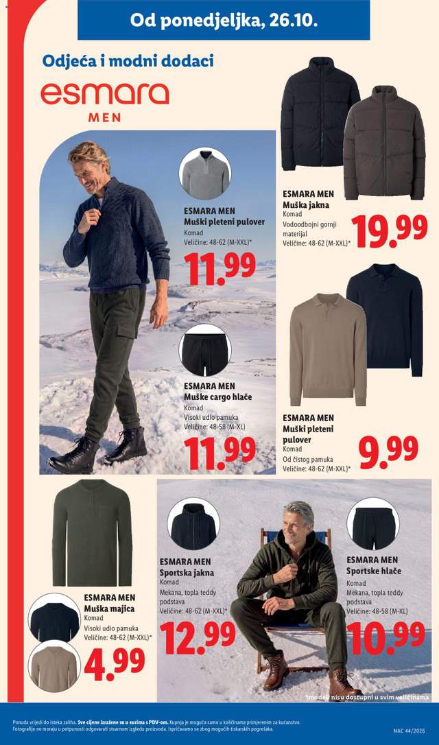 Novi Lidl katalog od 26.10.