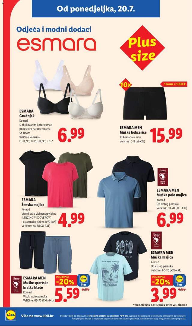 Novi Lidl katalog od 20.07.