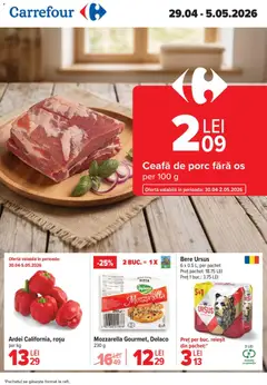 Previzualizarea de cataloage: Carrefour Carrefour Catalog valabil de la 29.04.2026