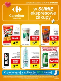Pogląd gazetki "Carrefour gazetka - Express II" ze sklepu Carrefour ważnej od 14.07.2026