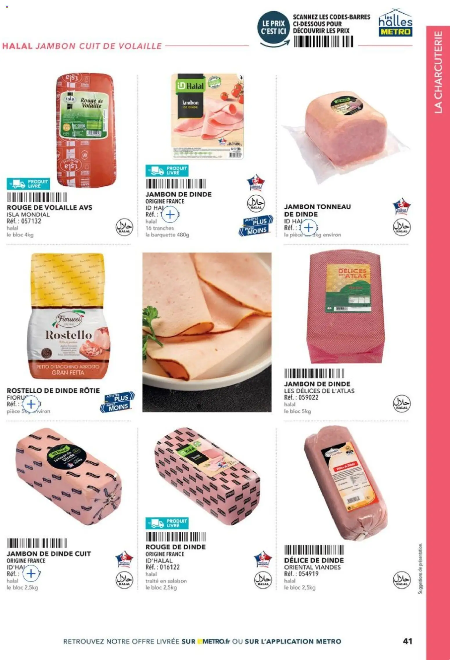 Prévisualisation de METRO - Guide Italie du magasin METRO formulaire valide 28/05/2026 - Livre, Charcuterie, Jambon, Dinde, Volaille