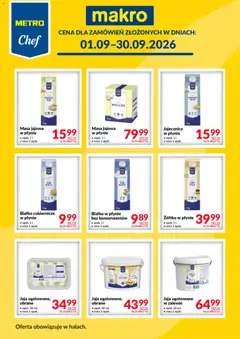 Pogląd gazetki "Makro gazetka - Metro Chef" ze sklepu Makro ważnej od 01.09.2026