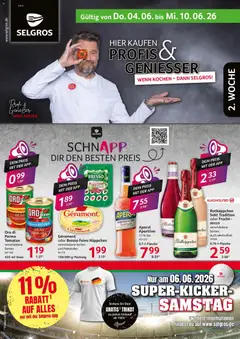 Vorschau von dem Prospekt des Geschäftes Selgros, gültig ab dem 04.06.2026