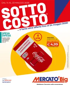 Anteprima dell'opuscolo Mercatò volantino Big dal negozio Mercatò valido da 14/05/2026