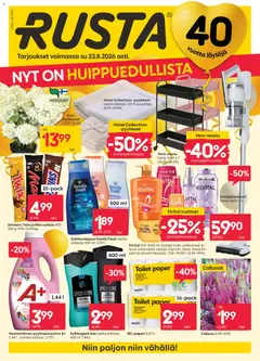 Kaupan Rusta Rusta tarjoukset esikatselu, voimassa 17/08/2026