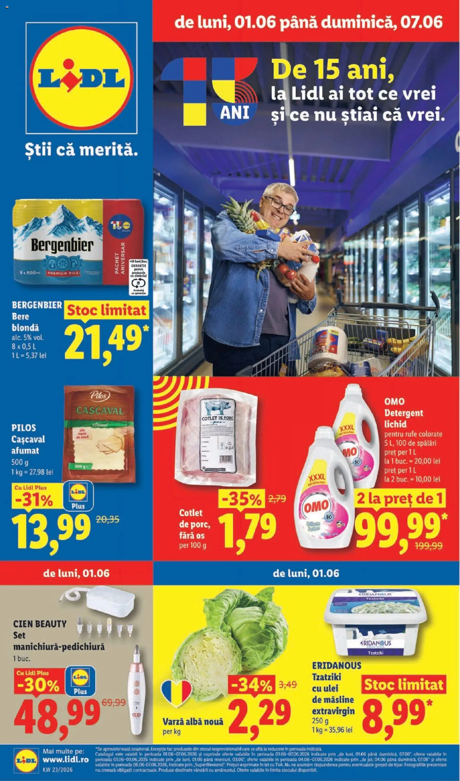 Previzualizarea de cataloage: Lidl Lidl Catalog valabil de la 01.06.2026