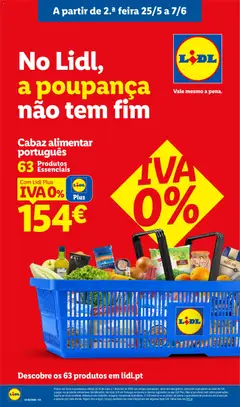 Pré-visualização do folheto da loja Lidl válida a partir de 25/05/2026