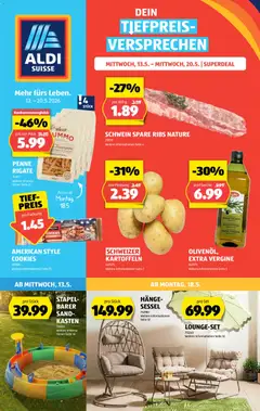 Vorschau des Merkblatts Aldi aktionen vom Shop Aldi gültig von 13.05.2026 bis 20.05.2026