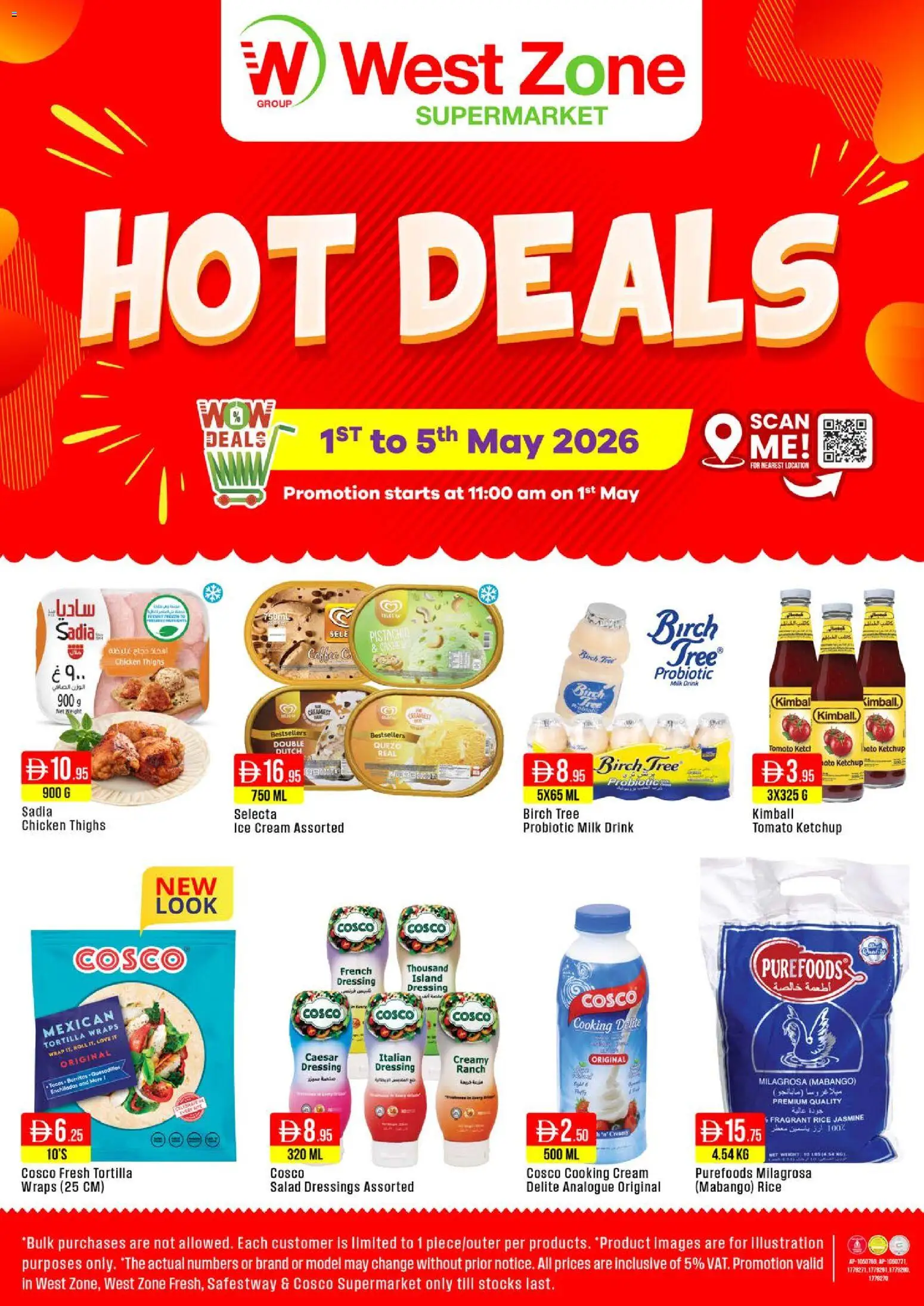 Preview of the catalogue Westzone Supermarket catalogue of store Westzone Supermarket valid from 1 May, 2026