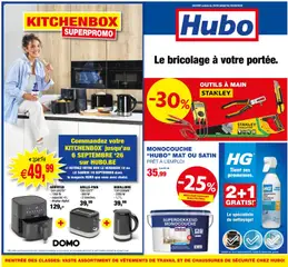 Voorbeeld van Hubo Publicité van winkel Hubo geldig vanaf 26/08/2026