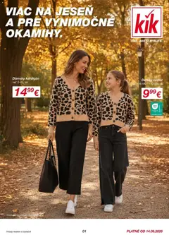 Náhľad Kik letáku platného od 14.09.2026