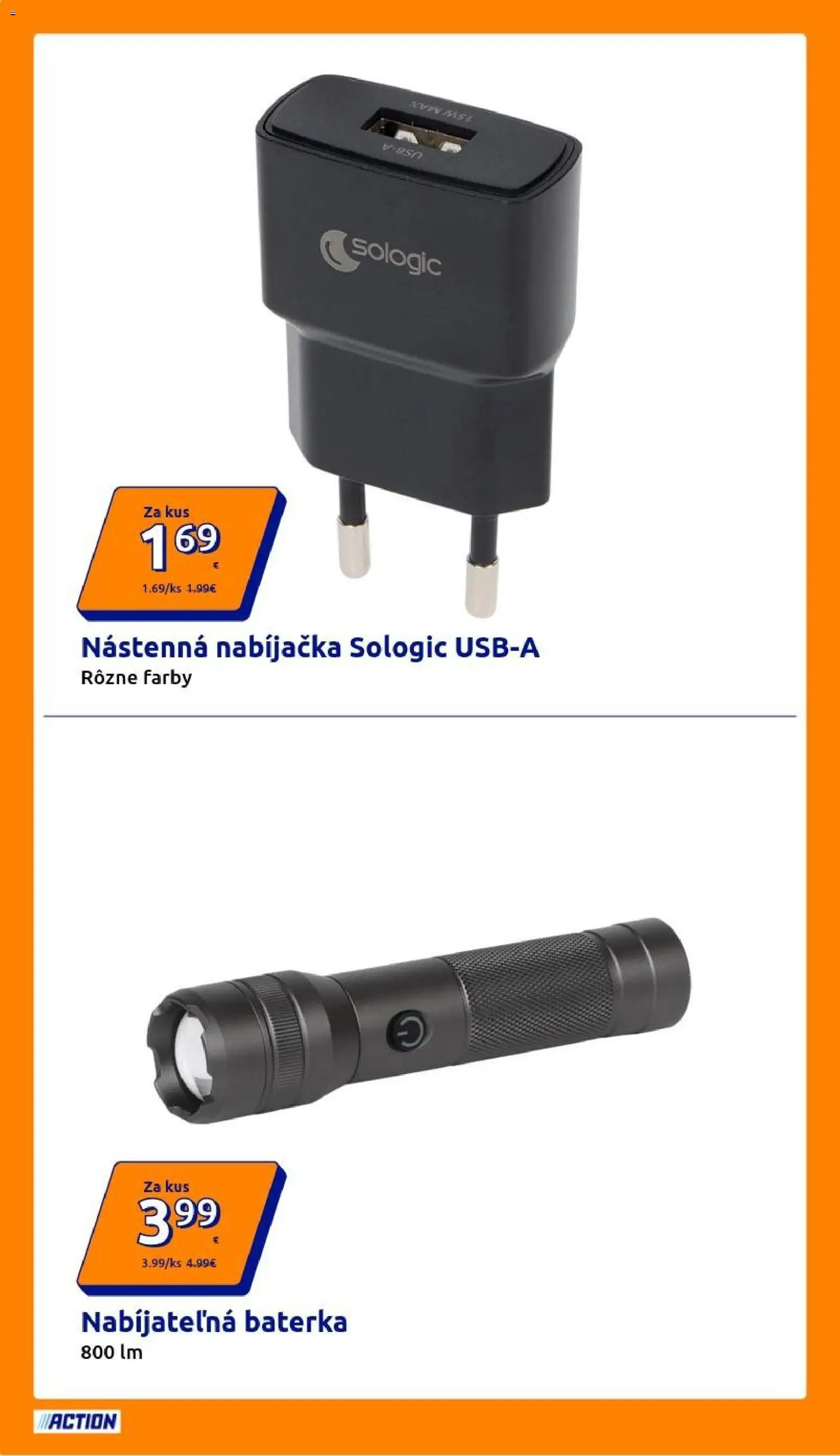 Náhľad Action letáku platného od 28.10.2026 - Nabíjačka
