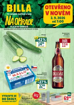 Náhled nabídky: Billa Billa leták - Strakonice platný od 02.09.2026