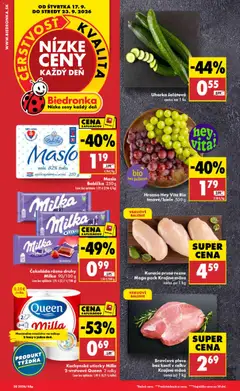 Náhľad Biedronka letáku platného od 17.09.2026