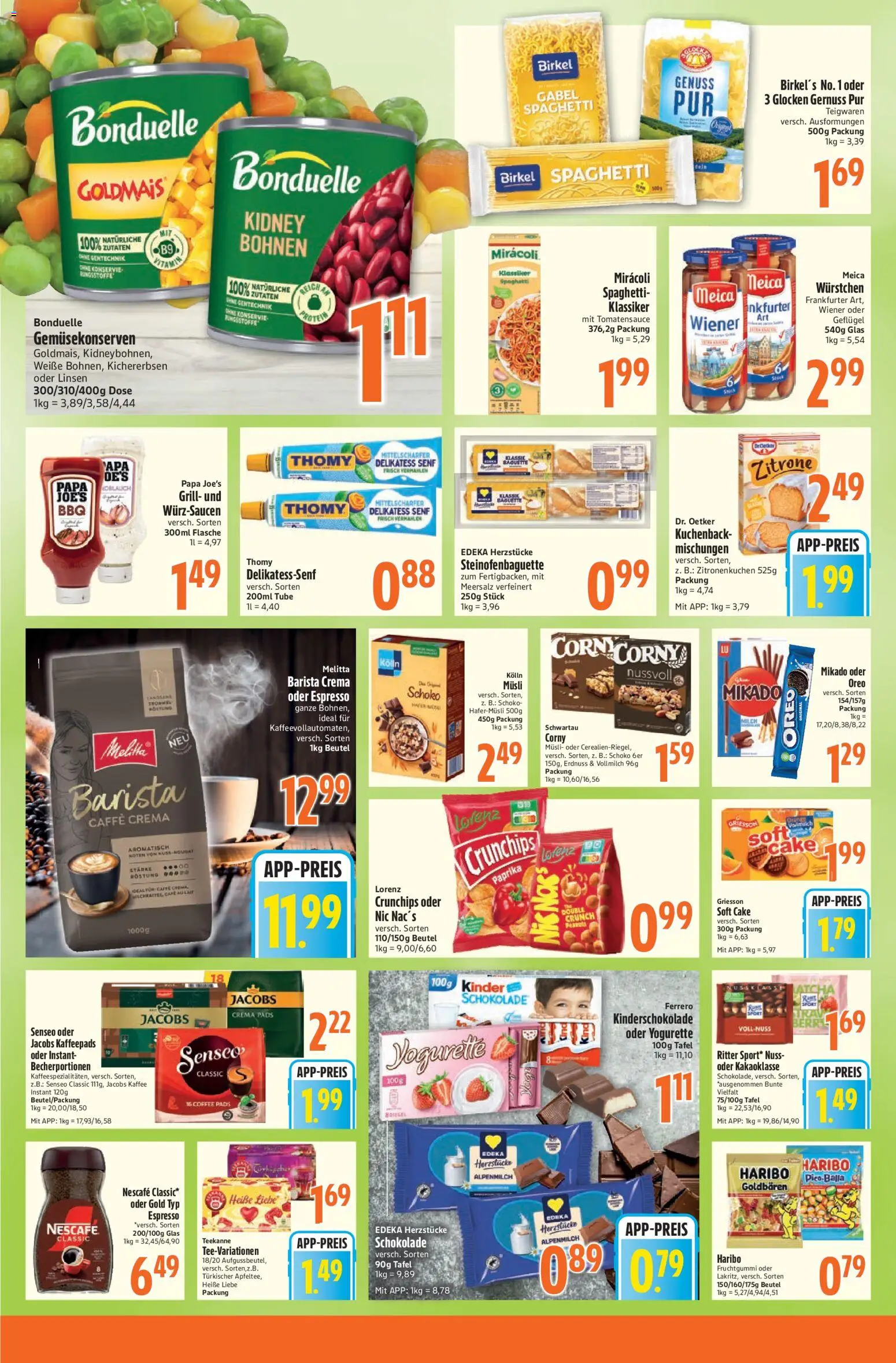 Vorschau von dem Prospekt des Geschäftes Inkoop, gültig ab dem 05.10.2026 - Haribo, Spaghetti, Senseo, Yogurette, Melitta, Nescafe, Kolln, Musli