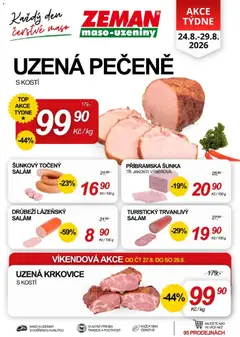 Náhled nabídky: Prodejny Zeman Prodejny Zeman leták platný od 24.08.2026