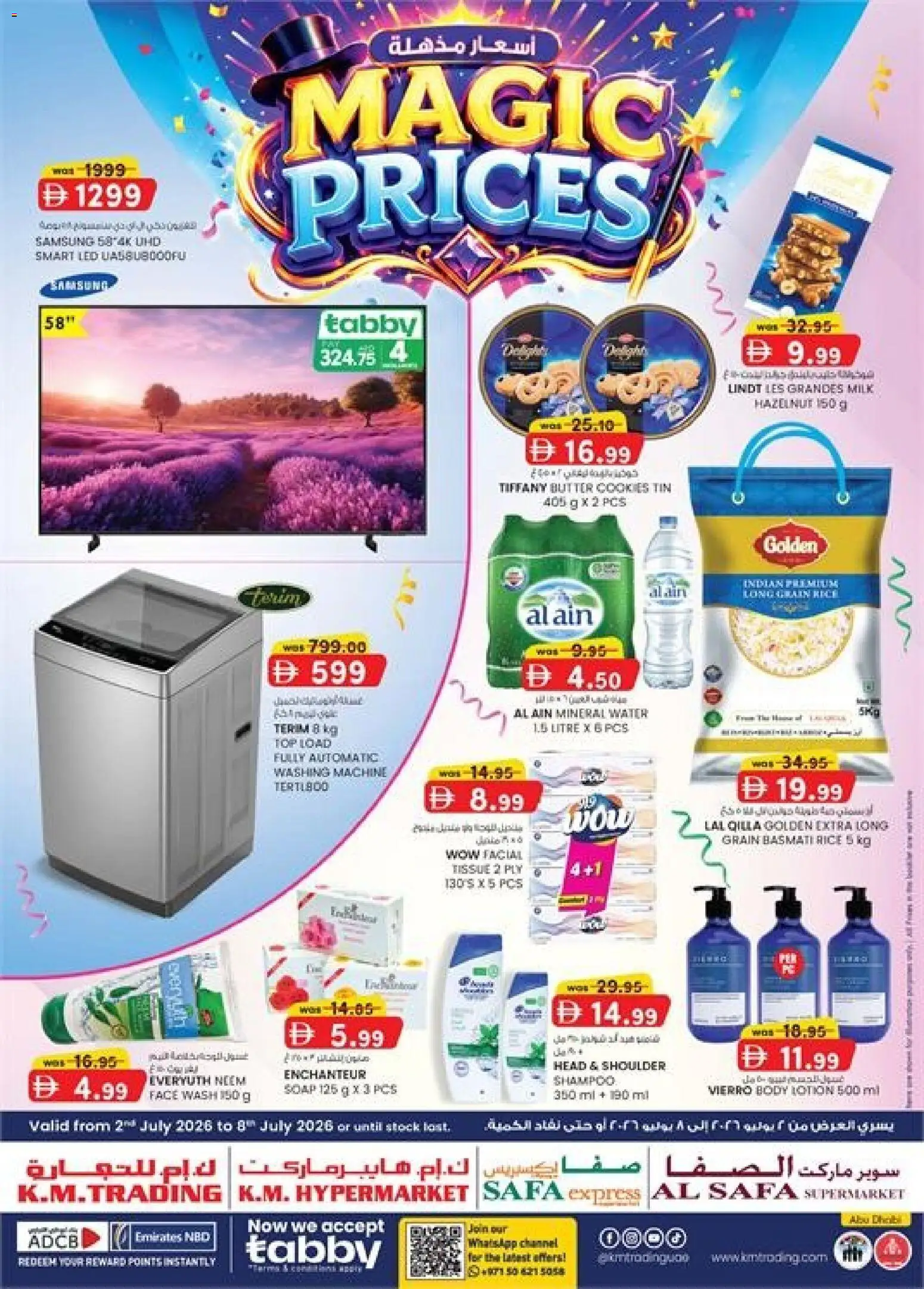Preview of the catalogue KM Trading catalogue magic prices of store KM Trading valid from 2 Jul, 2026