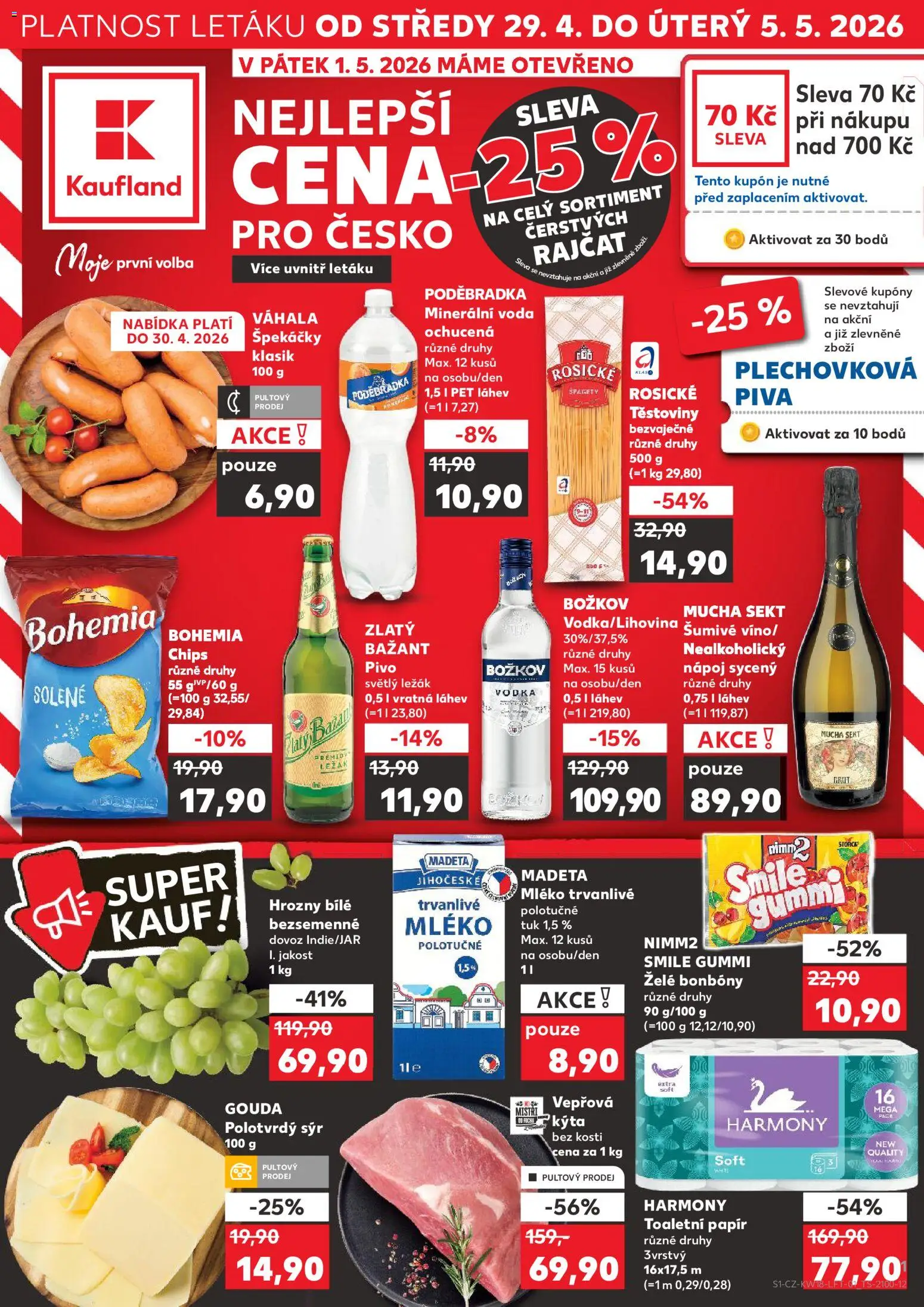 Náhled nabídky: Kaufland Kaufland leták - Liberec platný od 29.04.2026