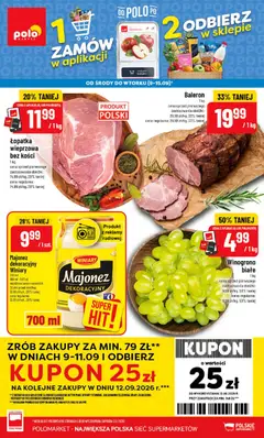 Pogląd gazetki "POLOmarket gazetka" ze sklepu POLOmarket ważnej od 09.09.2026