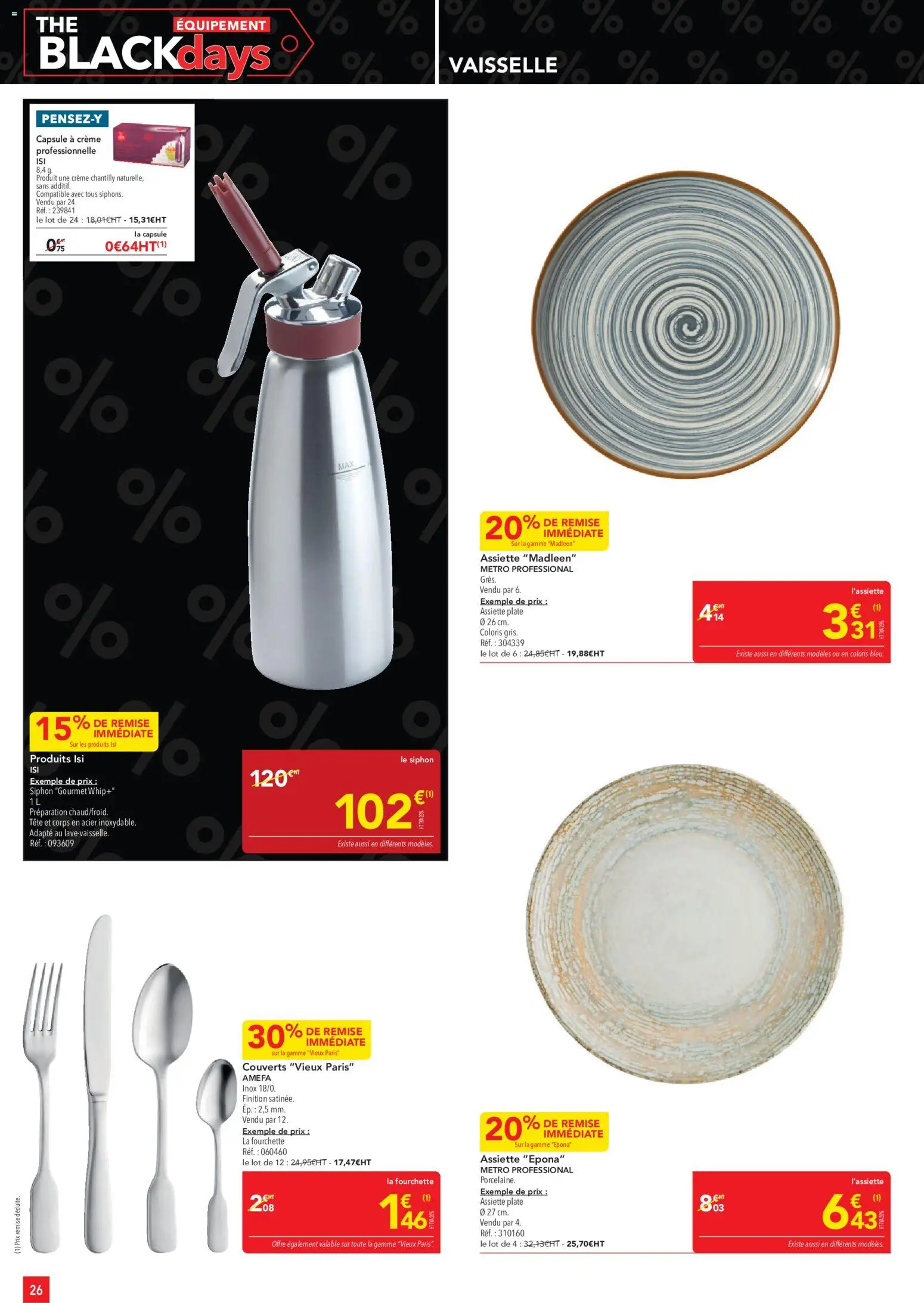 Prévisualisation de METRO Black Friday du magasin METRO formulaire valide 29/10/2026