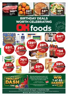 Preview of OK Foods flyer valid from 25/08/2026