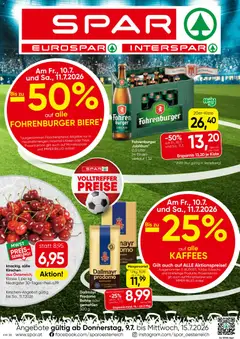 Vorschau der Angebote: Spar Spar Flugblatt - Vorarlberg gültig ab 09.07.2026