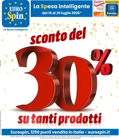 Anteprima dell'opuscolo Eurospin volantino dal negozio Eurospin valido da 16/07/2026