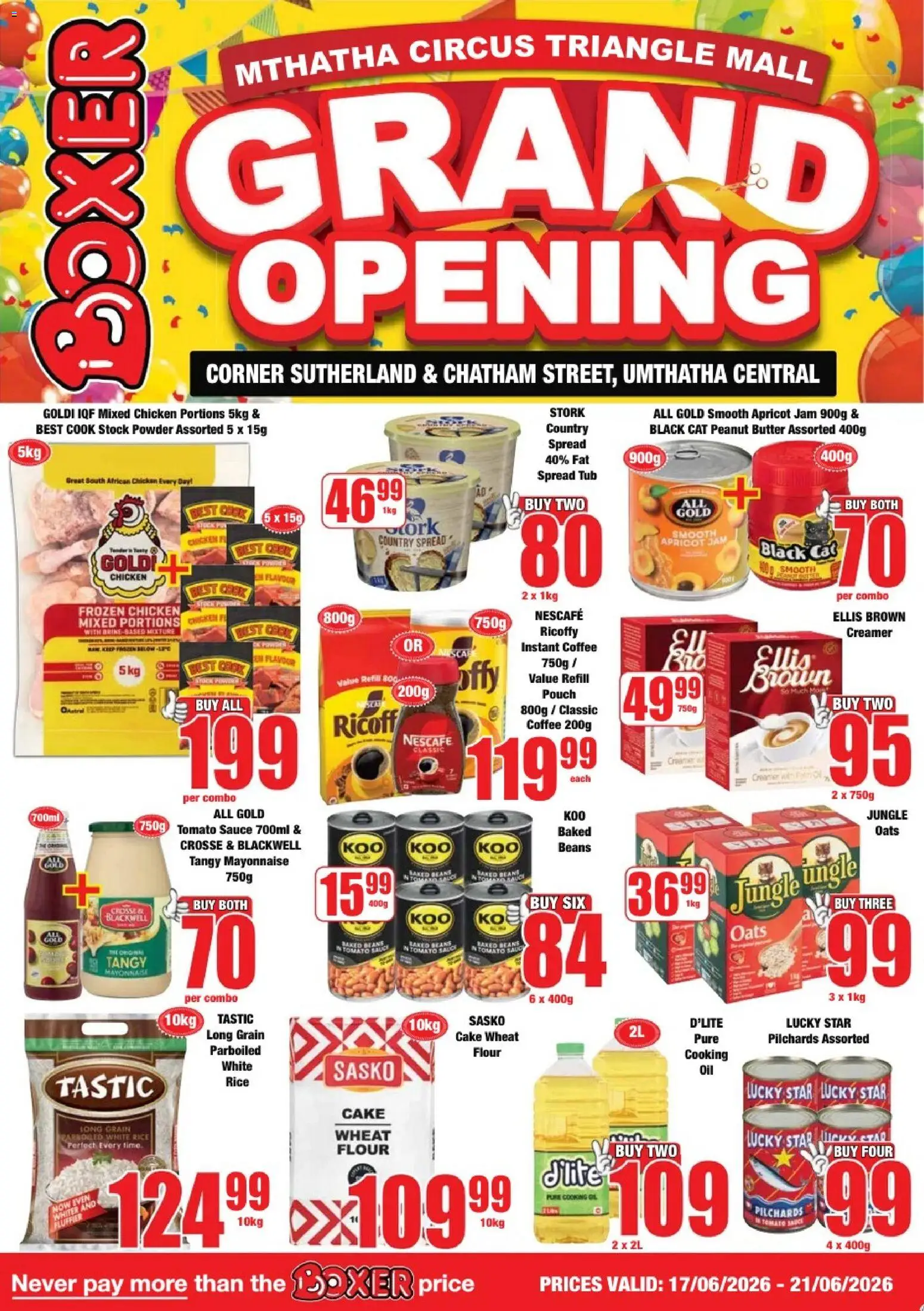 Preview of Boxer flyer valid from 17/06/2026