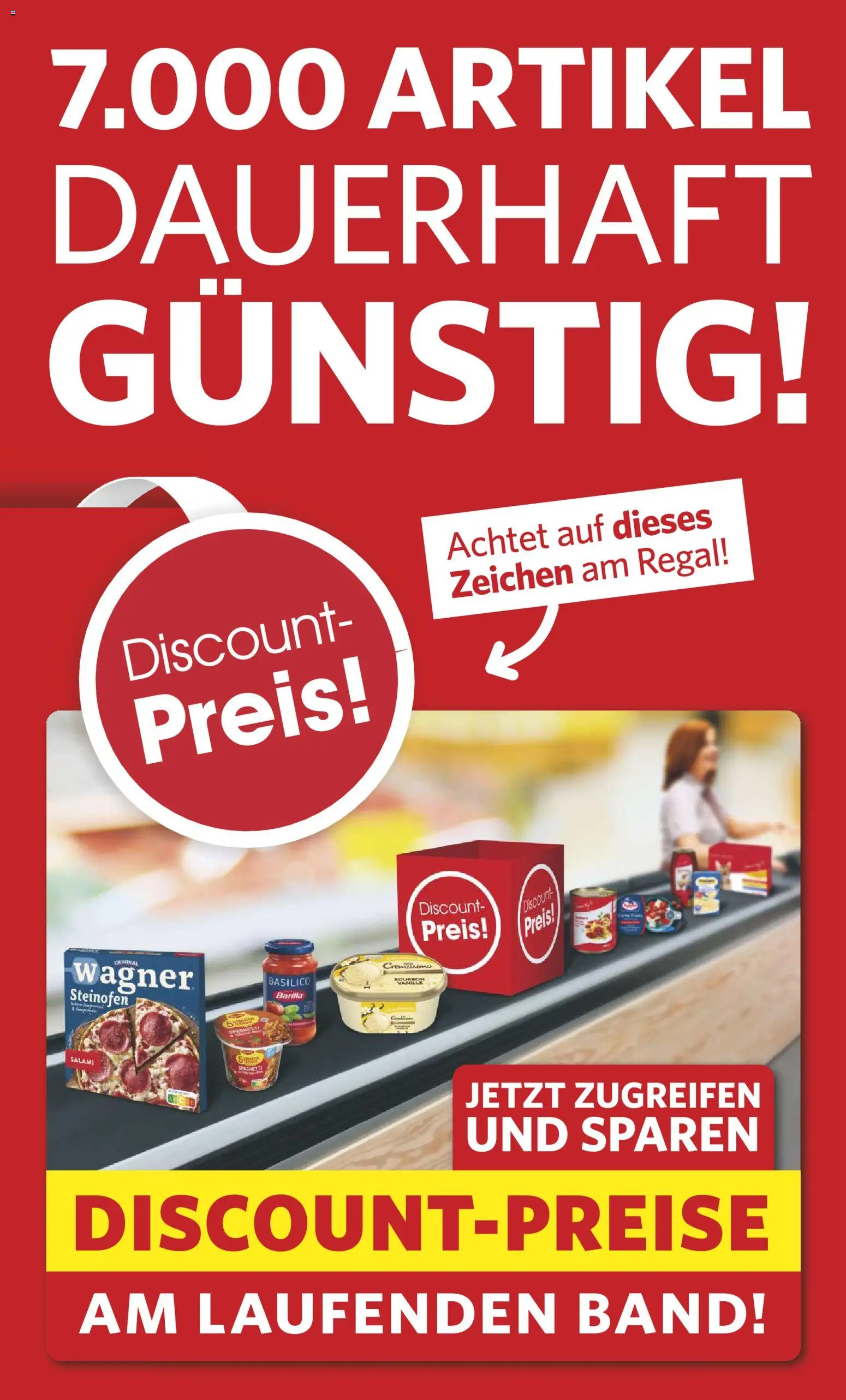 Vorschau von dem Prospekt des Geschäftes Combi, gültig ab dem 26.10.2026 - Regal, Barilla, Vanille, Bourbon