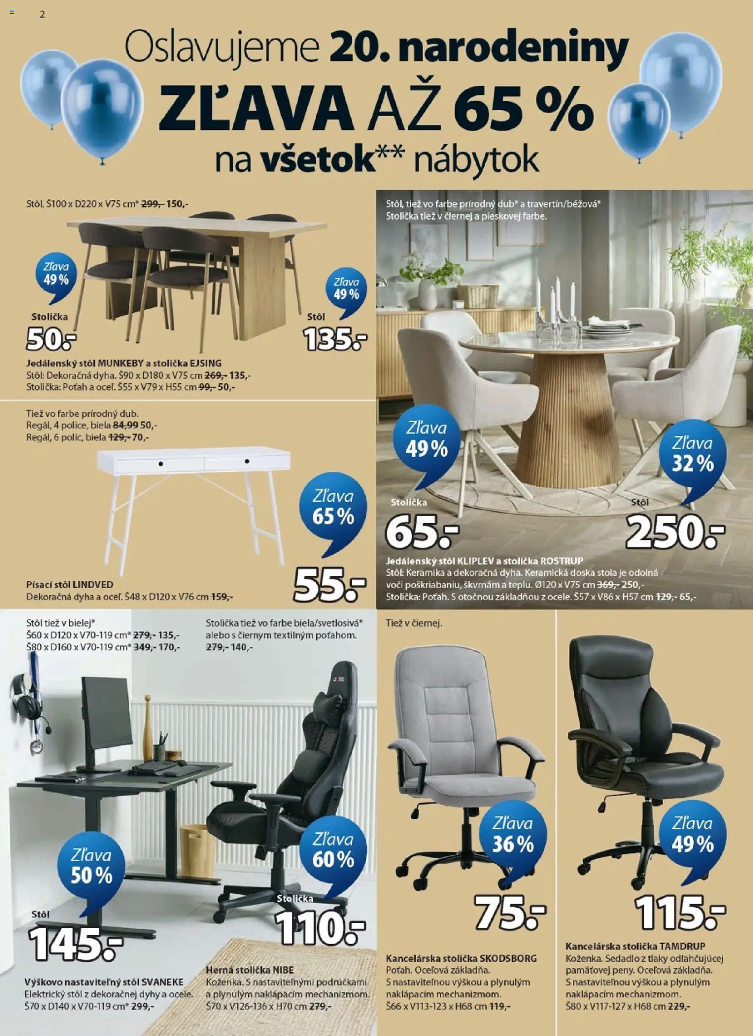 Náhľad JYSK letáku platného od 16.09.2026