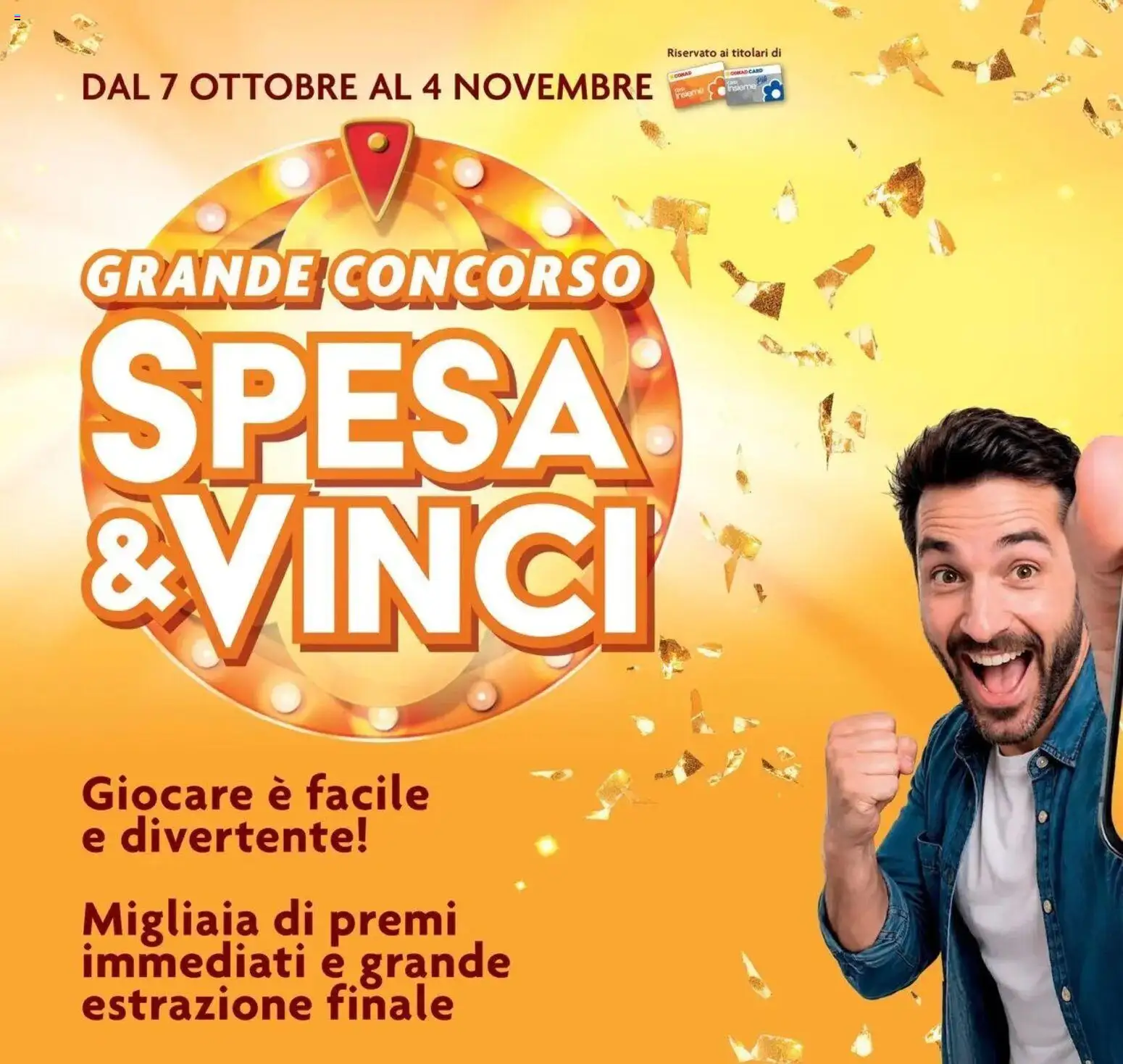 Anteprima dell'opuscolo Conad volantino Rio Saliceto dal negozio Conad valido da 21/10/2026