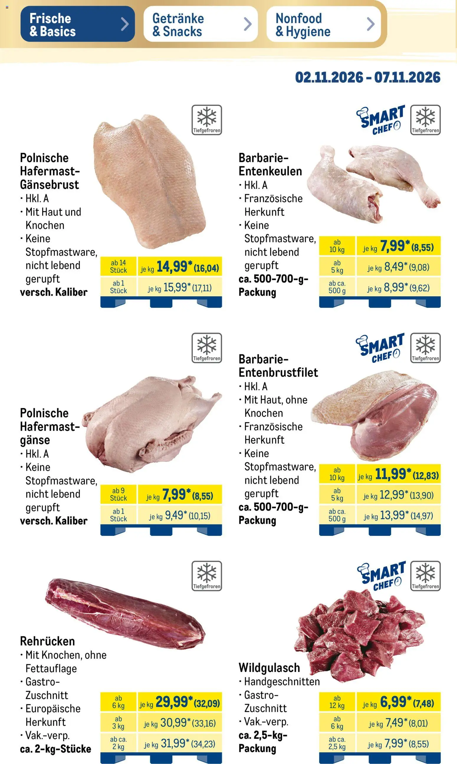 Vorschau von dem Prospekt des Geschäftes Metro, gültig ab dem 02.11.2026