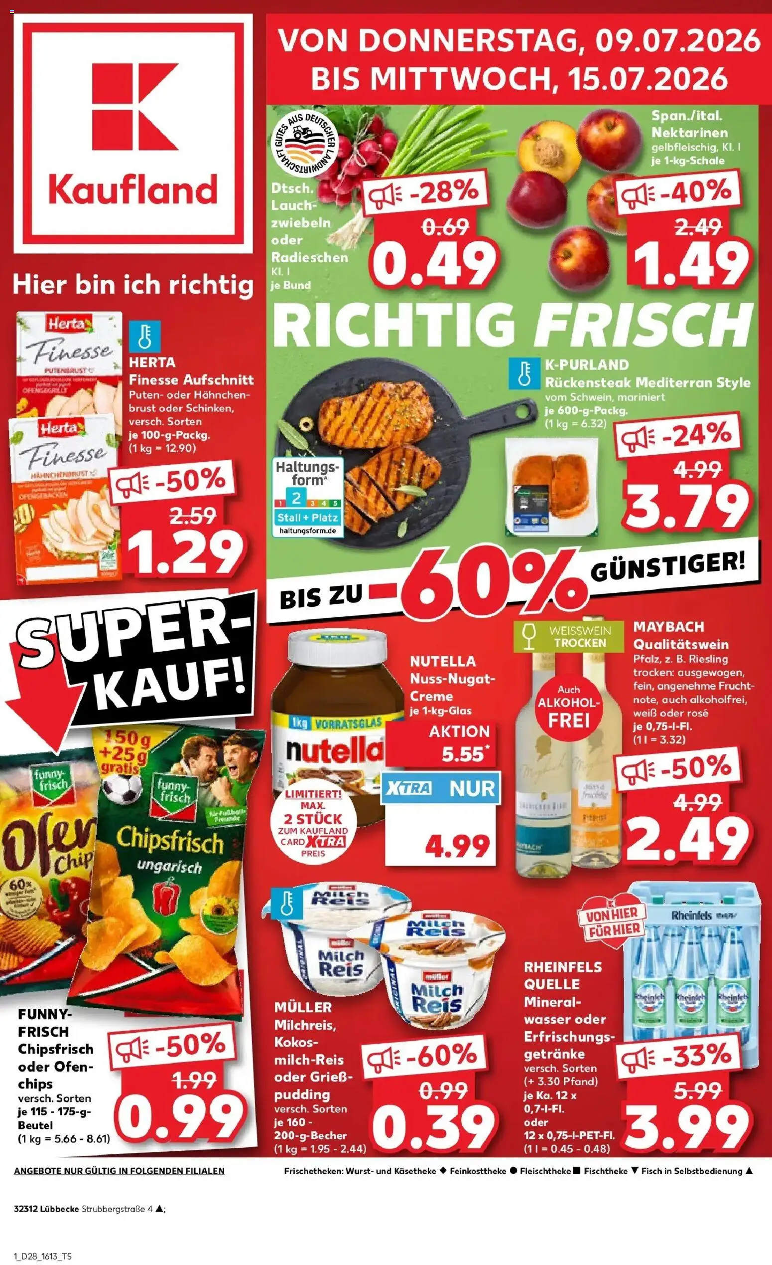 Vorschau von dem Prospekt des Geschäftes Kaufland, gültig ab dem 09.07.2026