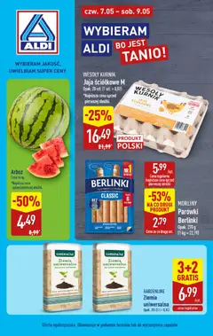 Náhled nabídky: Aldi Polsko Aldi Polsko leták - Oferta specjalna platný od 07.05.2026
