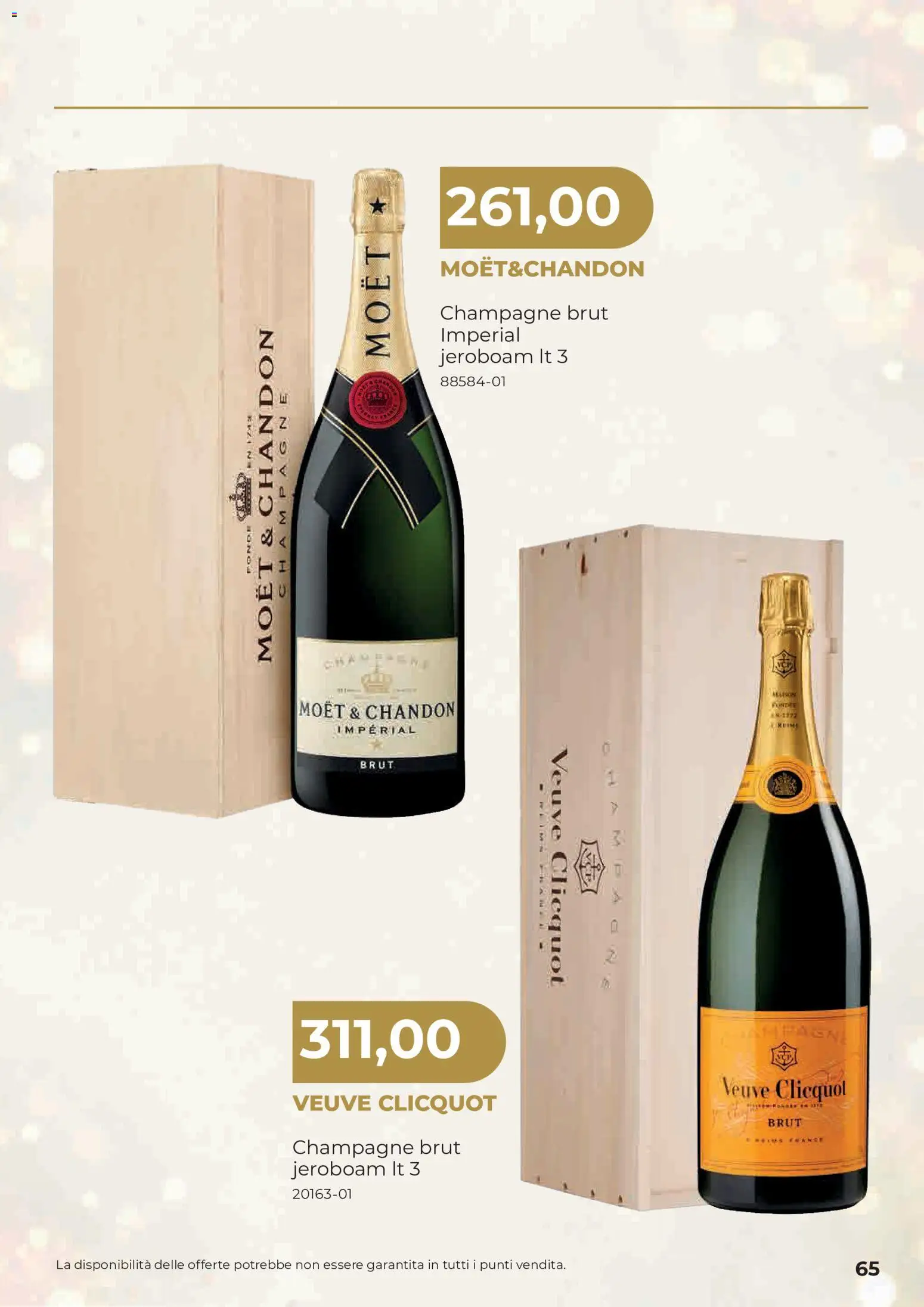 Anteprima dell'opuscolo Sogegross volantino Strenne dal negozio Sogegross valido da 27/10/2026 - Champagne, Moet