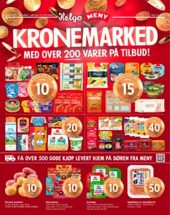 Forhåndsvis Meny Helgø kundeavis fra butikk Meny gyldig fra 19/10/2026