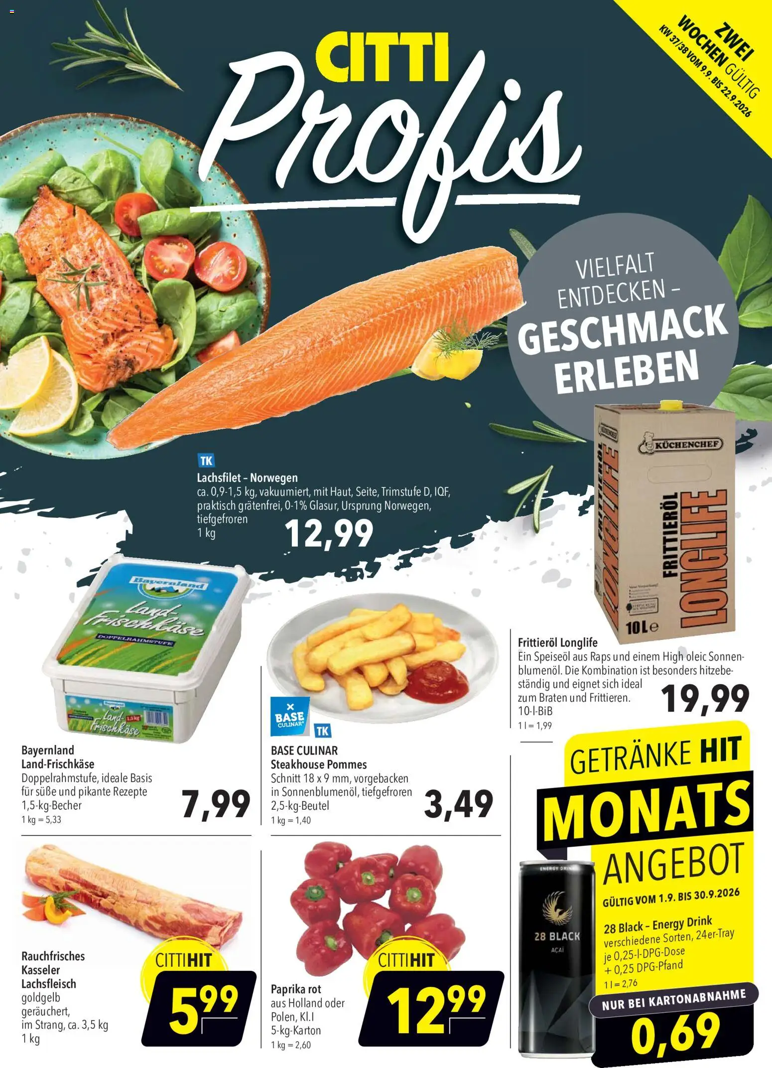 Vorschau von dem Prospekt des Geschäftes CITTI Markt, gültig ab dem 09.09.2026